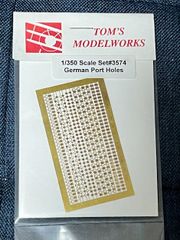 【TOMs MODELWORKS】TOMs MODELWORKS #3574 GERMAN PORT HOLES AND SCUTTLES 【#3574】