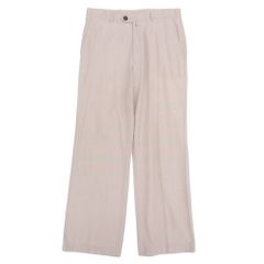 Dries Van Noten ドリスヴァンノッテン ライカ期 チェックパンツ ボトムス メンズ ピンクベージュ 46