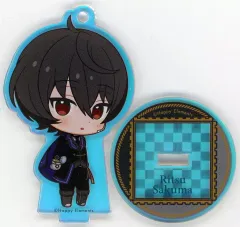 【中古】アクリルスタンド・アクリルパネル 朔間凛月(チェックメイト衣装) 「あんさんぶるスターズ!! 追憶セレクション チェックメイト×animatecafe トレーディング描き起こしビジュアル オーロラアクリルスタンドコレクション」