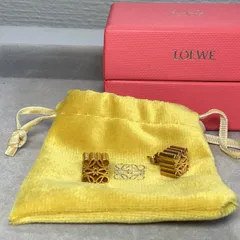 【即購入OK】 LOEWE ロエベ アナグラム キューブスタッズ ピアス アナグラム スタッズ ピアス (スターリングシルバー) シルバー