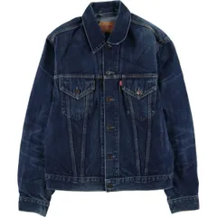 古着 90年代 リーバイス Levi's 70500-04 ユーロモデル デニムジャケット Gジャン イタリア製 メンズL相当 ヴィンテージ/eaa514988