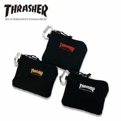 スラッシャー THRASHER ポーチ カードケース コインケース 小銭入れ マルチケース メンズ レディース ユニセックス thr019 日本正規品