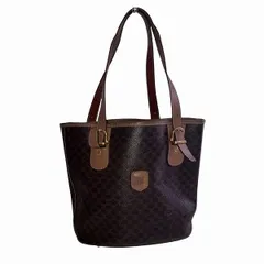 セリーヌ　CELINE　マカダム　バケツ　バッグ　トートバッグ　ハンドバッグ　レディース