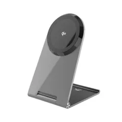 Qi2 ワイヤレス充電器 マグセーフ iPhone 充電器 マグネット Magsafe iPhone 17 Air Pro Max ワイヤレス充電器 スタンド 高品質アルミ合金 11mm薄型 ピタッと充電 iPhone 16 15 14 ワイヤレス充電器