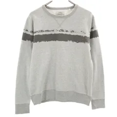 relume JOURNAL STANDARD レリューム ジャーナルスタンダード 日本製 長袖 スウェット トレーナー S グレー メンズ 古着