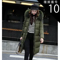 種類10：キャメル/XL ダウンコート 中綿 アウター コート ロングコート ダウンコート 膝下 ロング ロング丈 袖あり 長袖 萌袖 もこもこ モコモコ ふわふわ フード付き ファスナー ポケット 前開き ダウン フェイクファー かわいい 大人可愛い きれい