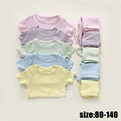 キッズ パジャマ 半袖 子供パジャマ 女の子 男の子 ベビー 上下セット 夏 綿 トップス+ズボン ルームウェア 部屋着 男女兼用 セットアップ