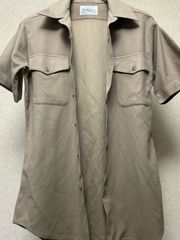 ヴィンテージU.S.A.製期60-70,s WORKERSストレッチポリシャツ