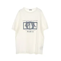 ディオール Dior カットソー チャーム 493J642A0817 ホワイト コットン Tシャツ メンズ Used Aのサムネイル