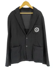 ユニフォームエクスペリメント uniform experiment ジャケット 長袖 ポケット ロゴ プリント ネイビー QQQのサムネイル
