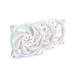 ホワイトファン 5個セットリアンリ lianli 使用時間1時間未満 - メルカリ