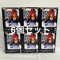 未開封 ドラゴンボールGT SOLID EDGE WORKS THE出陣 超サイヤ人4ゴジータ 6個セット SFK260 c111