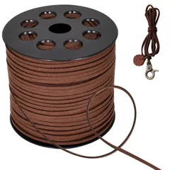 新品 90Mスエードコード フェイクレザーコード ストリングロープスレッレザー 紐 スエード セット 革ひも 革紐 ネックレス ブレスレット レザークラフト 手芸材料 DIY ハンドメイド アクセサリーパーツブレスレット ネックレス ビーズ ジュエリー DIY