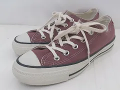 ◇ CONVERSE コンバース ALL STAR PET-CANVAS OX 1SC615 スニーカー シューズ サイズ23cm パープル系 レディース P  【1208290003544】