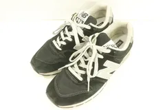 【中古】 NEW BALANCE レディーススニーカー 24.5cm CM996BP NEW BALANCE 24.5cm 黒 ブラック ロゴ