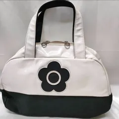 S【ヴィンテージ】マリークワント MARY QUANT マリクワ エナメルボストンバッグ レディースバッグ ハンドバッグ ショルダーバッグ