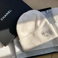 シャネル(CHANEL)シャネル ロゴ ニットキャップ 帽子 レディース