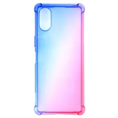 Xperia 10 VI ケース SO-52E グラデーション 耐衝撃 ソフト ケース 【Color】ブルー・ピンクのサムネイル