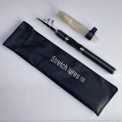 超コンパクト 4.9ft 1.5m スピニングロッドUL 仕舞寸法32cm