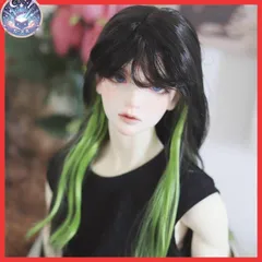 【新品】ウィッグ コスプレウィッグ 女男装ウィッグ メンズウィッグ BJD 人形ドール　用ウィッグカツラ耐熱ハンドメイド-hfjf371