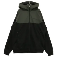 Columbia (コロンビア) WILKINSON COVE HOODIE 123-PM0844 ウィルキンソンコーブフーディー ジップアップジャケット ブラック/カーキのサムネイル