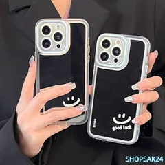 スマホケース iphone14 ケース 韓国 iphone13 ケース iphone12 ケース 携帯ケース iphone11 ケース TPU スマイル ニコ デザイン ミラー 鏡 おしゃれ かわいい673