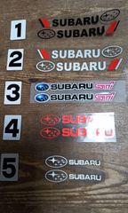スバル　高品質ステッカー　2個セット　お1つお選び下さい
