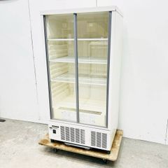 ガラス扉冷蔵庫 3段棚付き ホワイト - メルカリ