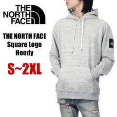 【新品・未使用】【ミックスグレー】ノースフェイス パーカー メンズ レディース キッズ THE NORTH FACE スウェット プルオーバー パーカ スクエアロゴ  ボックスロゴ 大きいサイズ 薄手 ブランド アウトドア スポーツ NT12333