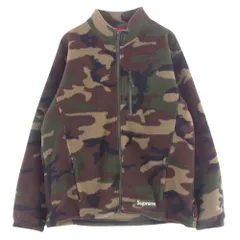 Supreme シュプリーム ジャケット 22AW Polartec Zip Jacket ポーラテック ジップ フリース ジャケット カーキ系 L【中古】のサムネイル