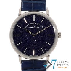 122765 A.LANGE＆SOHNE ランゲ＆ゾーネ 205.086 コッパーブルー ホワイトゴールド レザー（クロコ） 手巻き 純正ボックス