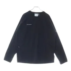 MAMMUT (マムート) Comfort Crew Neck コンフォート 長袖Tシャツ ロンT ロングスリーブカットソー ブラック 1011-02401のサムネイル