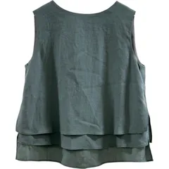 B054 【美品】STUDIOUS ストゥディオス レディース ノースリーブ カットソー トップス ミントグリーン サイズ1