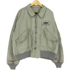 アルファインダストリーズ ALPHA INDUSTRIES 90s MADE IN USA CWU-45/P フライトジャケット メンズ JPN：XXL 