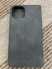 iPhone14   iPhone14Pro Max用　手帳型スマホケースブラック
