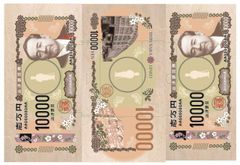 渋沢栄一(新一万円札)　チケットホルダー（2枚セット）