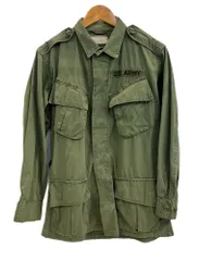 ミリタリー military ヴィンテージ Vintage 60s US ARMY 2nd ファティーグジャケット トロピカル コンバット ジャケット ジャケット カーキ 101MT-4876のサムネイル
