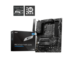 【新品　開封済み未使用品　代理店保証２年間付き】MSI PRO B760-P WIFI DDR4
