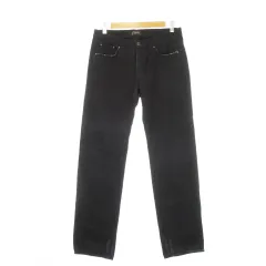 ヴェルサーチェ☆メデューサ ブラックデニムパンツ VERSACE JEANS COUTURE (ヴェルサーチェ ジーンズ クチュール