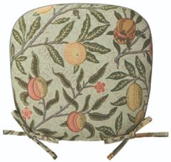ダイニングシートクッション: ウィリアム・モリス William Morris フルーツ Fruit (LN1729) 45×43cm
