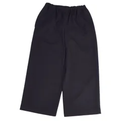 【美品】ブラックコムデギャルソン　イージーパンツ　ジャージ　現行　アンクルジップ BLACK COMME des GARCONS【ブラック コム デ ギャルソン】正規