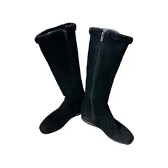 【新品タグ付✨】銀座ヨシノヤ 晴雨兼用 ロングブーツ スエード ブラック 2025年最新】銀座ヨシノヤ ロングブーツの人気アイテム - メルカリ