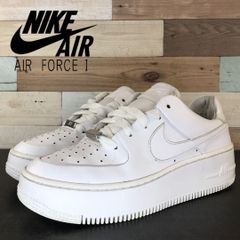 NIKE AIR FORCE 1 SAGE LOW ナイキ エア フォース 1 セイジ ローカット WHITE ホワイト 23.5cm U10132 AR5339-100