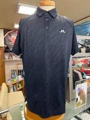 J.LINDEBERG ★メンズゴルフウェア★半袖ポロシャツ★吸湿速乾★ＣＯＬネイビー【サイズ46】
