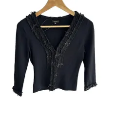 【新品•未使用】トッカ　カーディガン　ブラック 2025年最新】Yahoo!オークション -tocca カーディガンの中古品・新品