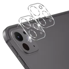 新品 【2枚セット】FOR IPad Pro 11/13インチ 2024 カメラフィルム カメラ保護 日本旭硝子素材 飛散防止 高透過 耐衝撃 硬度9H キズ防止 強化ガラス 防水防塵 気泡ゼロ IPad Pro 11/13 2024 用 レンズ保護フィルム
