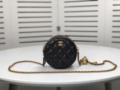 CHANEL チェーンショルダー　バッグ　マトラッセ　丸型　チェーンバッグ｜本日限定特価｜新品未使用