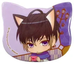 【中古】バッジ・ピンズ(キャラクター) 碓氷真澄 「A3!(エースリー) in ナンジャタウン 2018 ねこ型缶バッジコレクション 春組・秋組」