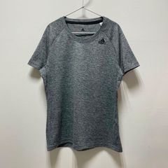 adidas アディダス トレーニングウェア 半袖Tシャツ グレー