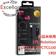 [bn:5] LUCILLA　Type-Cイヤホン　HPCTCLU01RD　ベリーレッド